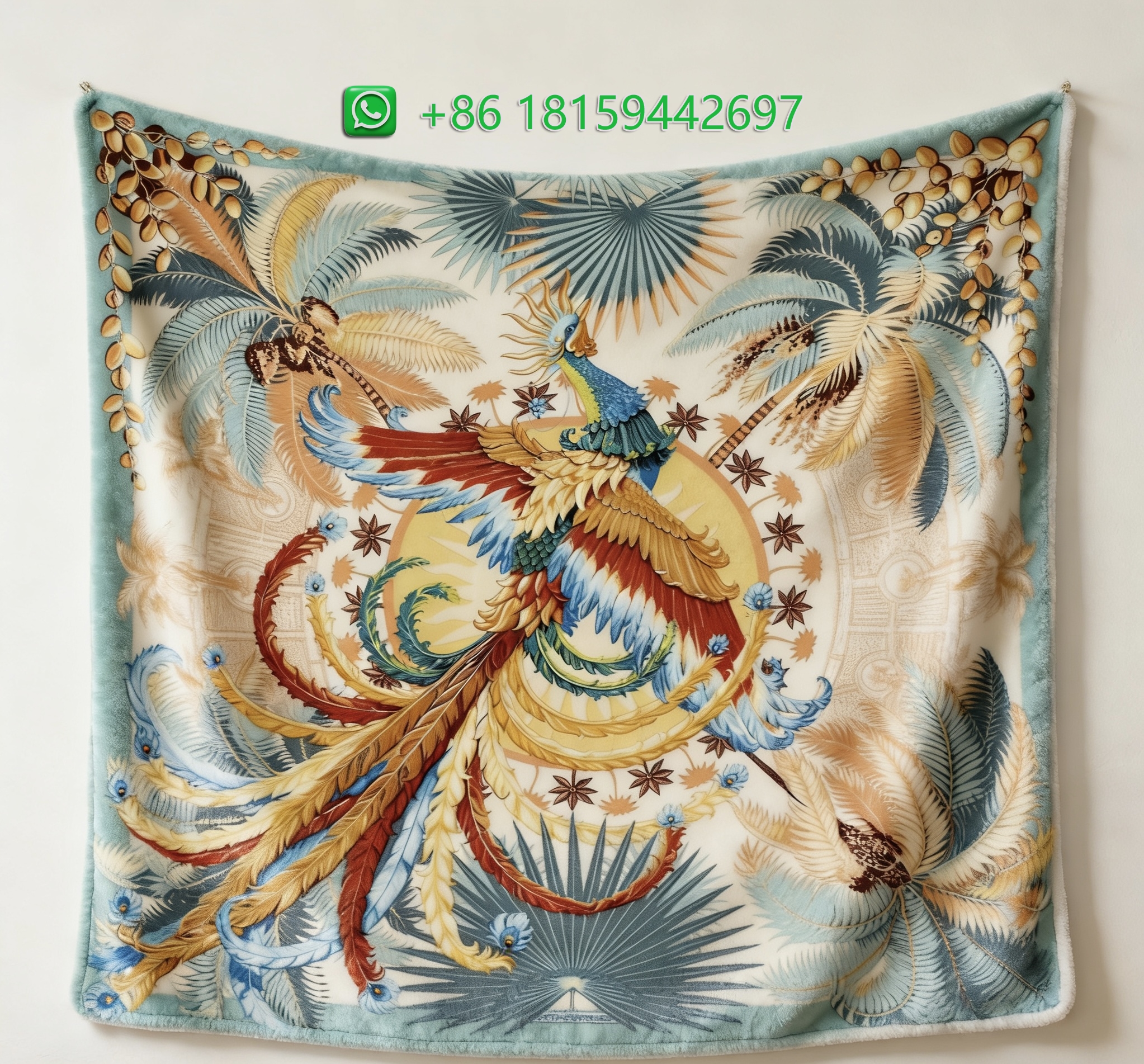 Hermes Throw Blankets